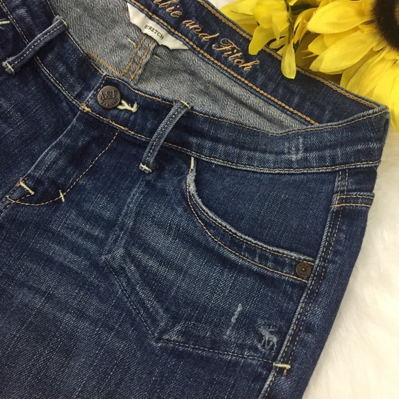 Abercrombie & Fitch Stretch Bootcut Jeans - Picture 3 of 7